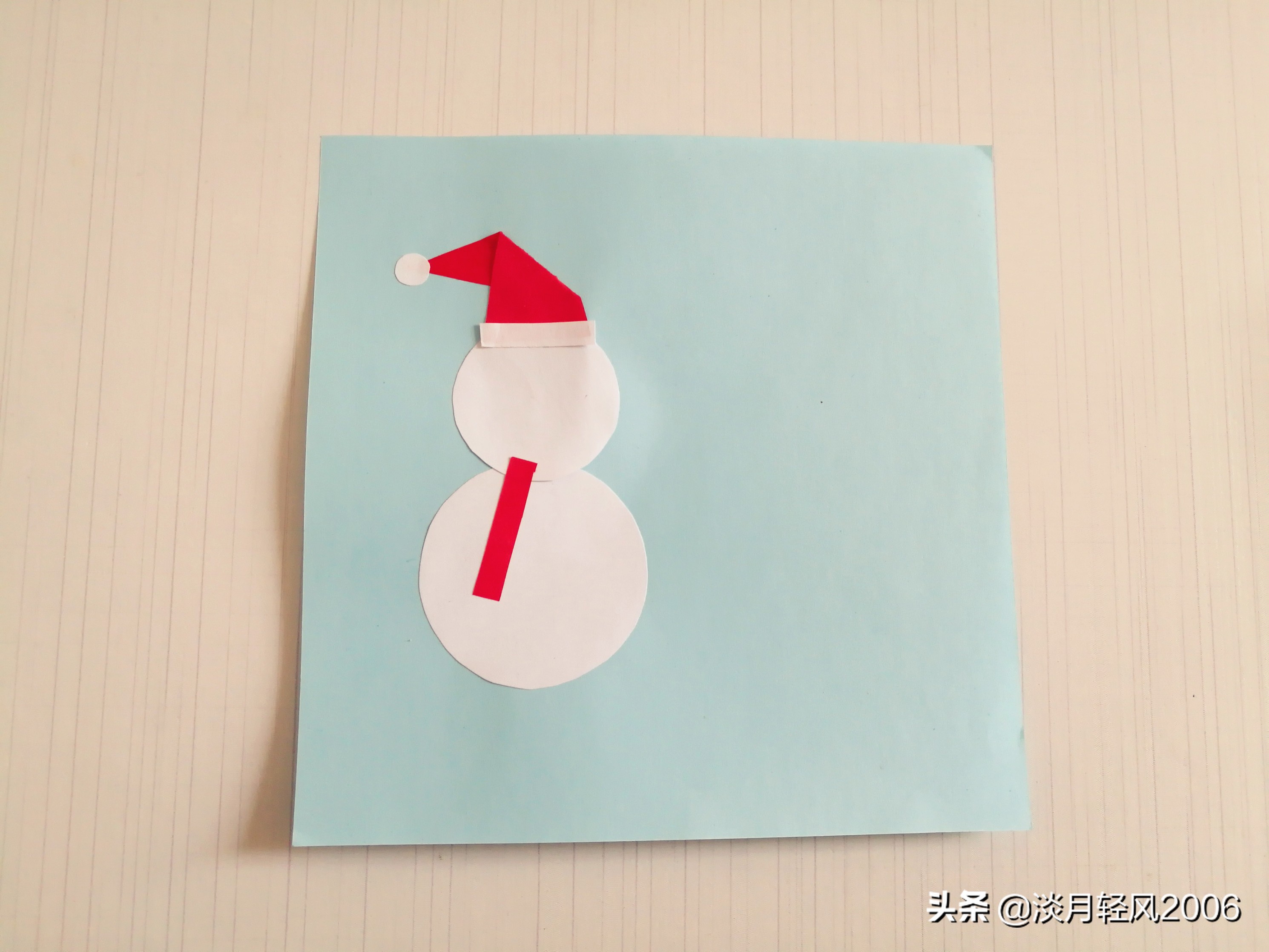 手工贺卡圣诞贺卡制作,幼儿园手工制作圣诞节贺卡简单