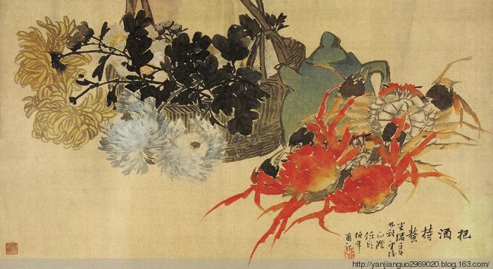 画菊名家菊花图集,画家画菊花作品欣赏