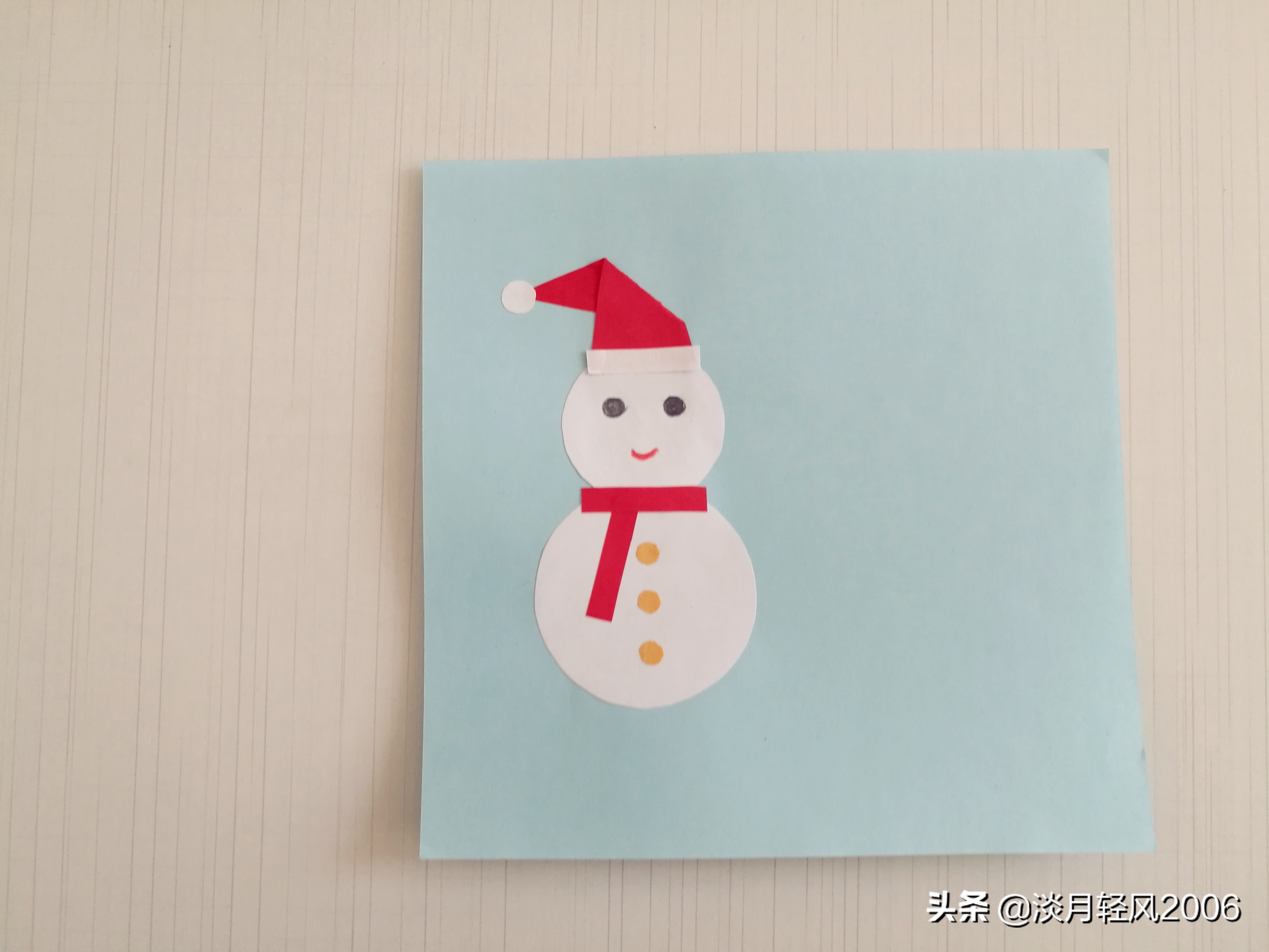 手工贺卡圣诞贺卡制作,幼儿园手工制作圣诞节贺卡简单