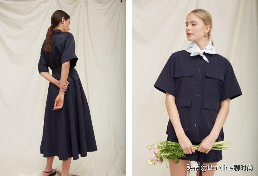 leemathews2021春夏，经典复古的条纹波点碎花