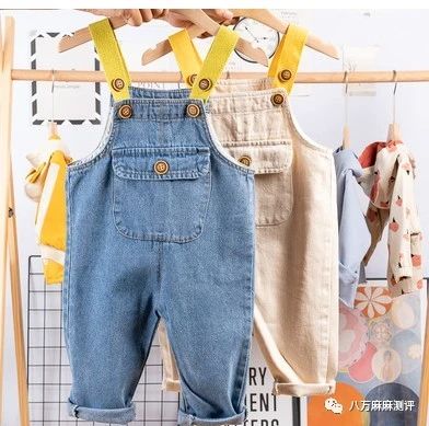 好看又好潮的牛仔背带裤,靓仔裤儿童