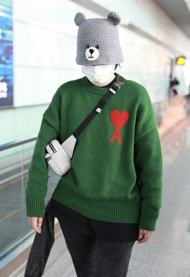 薄毛线帽很长怎么戴好看,毛线帽普通帽子怎么戴好看