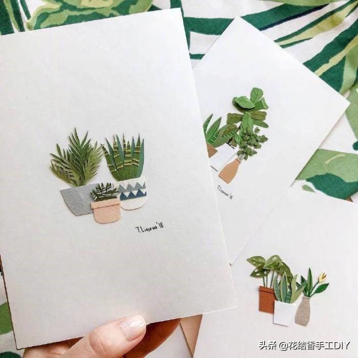 过年手工彩纸贺卡制作方法,简单的过年彩纸手工100种贺卡做法