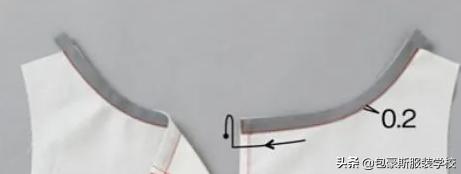 前后双面系带围裙效果附图纸,宝宝前后双面系带围裙