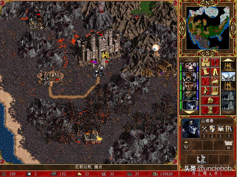 英雄无敌3脆弱平衡失控，电脑瞬间崩盘