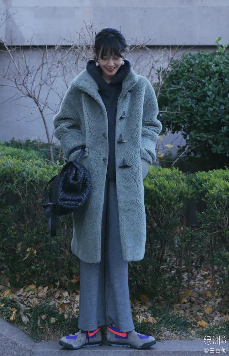 倪妮高马尾走秀,倪妮民国学生装