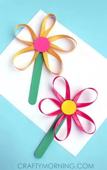 三八妇女节手工手抄报简单又漂亮,0-3岁托班简单手工三八妇女节