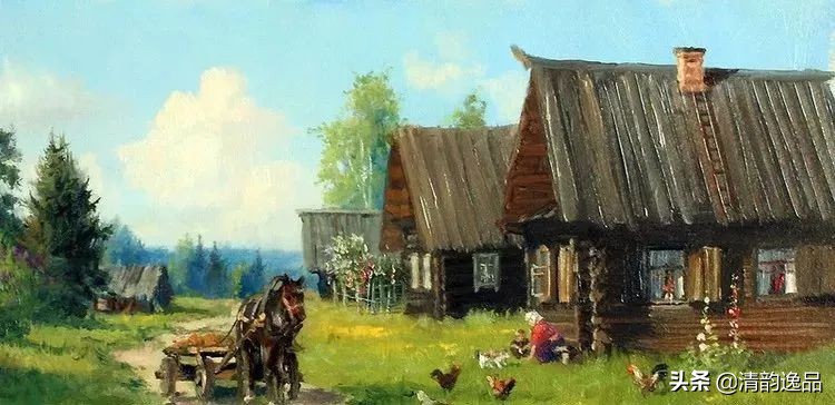 俄罗斯画家经典油画风景作品欣赏,俄罗斯艺术家尤金油画
