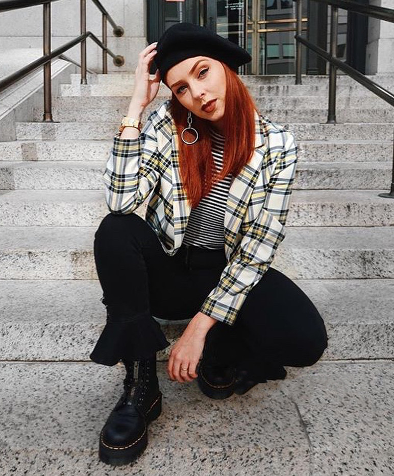 靴子夏季穿搭马丁靴,适合夏天穿的女靴马丁靴