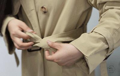 今年最流行的长款风衣洋气,今秋终于流行风衣外套时髦好看