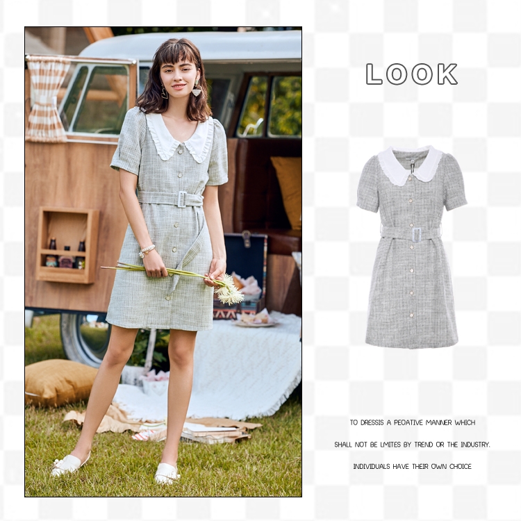 立秋新款裙子,立秋之后微胖女士裙子