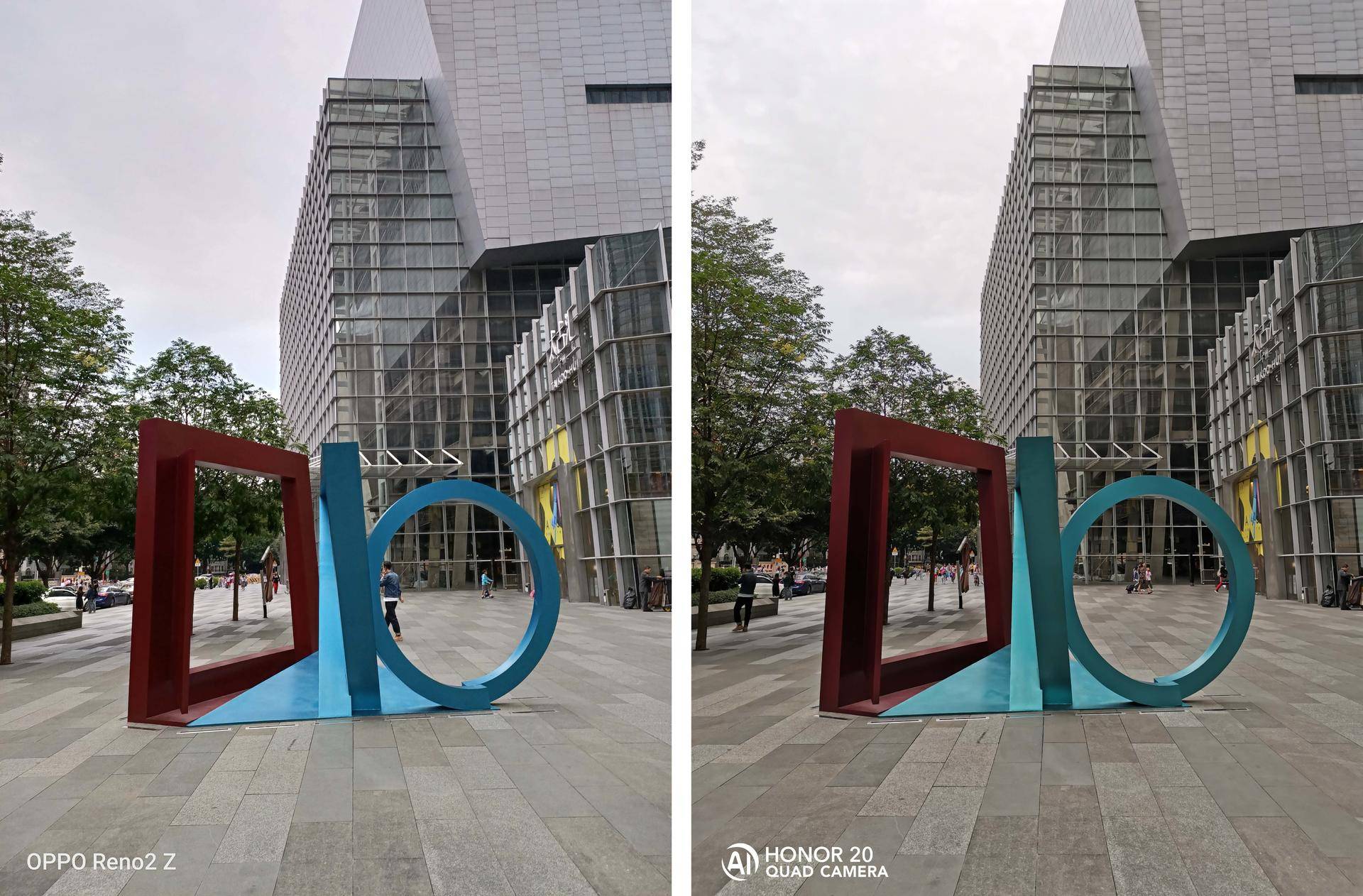 renoace拍照跟光荣20p哪个好,光荣20pro和opporeno拍照对比