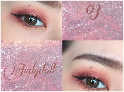 可以轻松搞定全妆的傻瓜式眼影盘,眼影教程日常化妆眼影盘