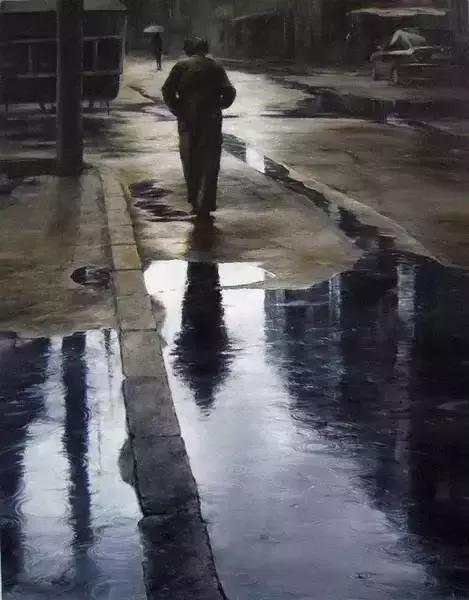 水彩大神之作,国外大师水彩值得一看