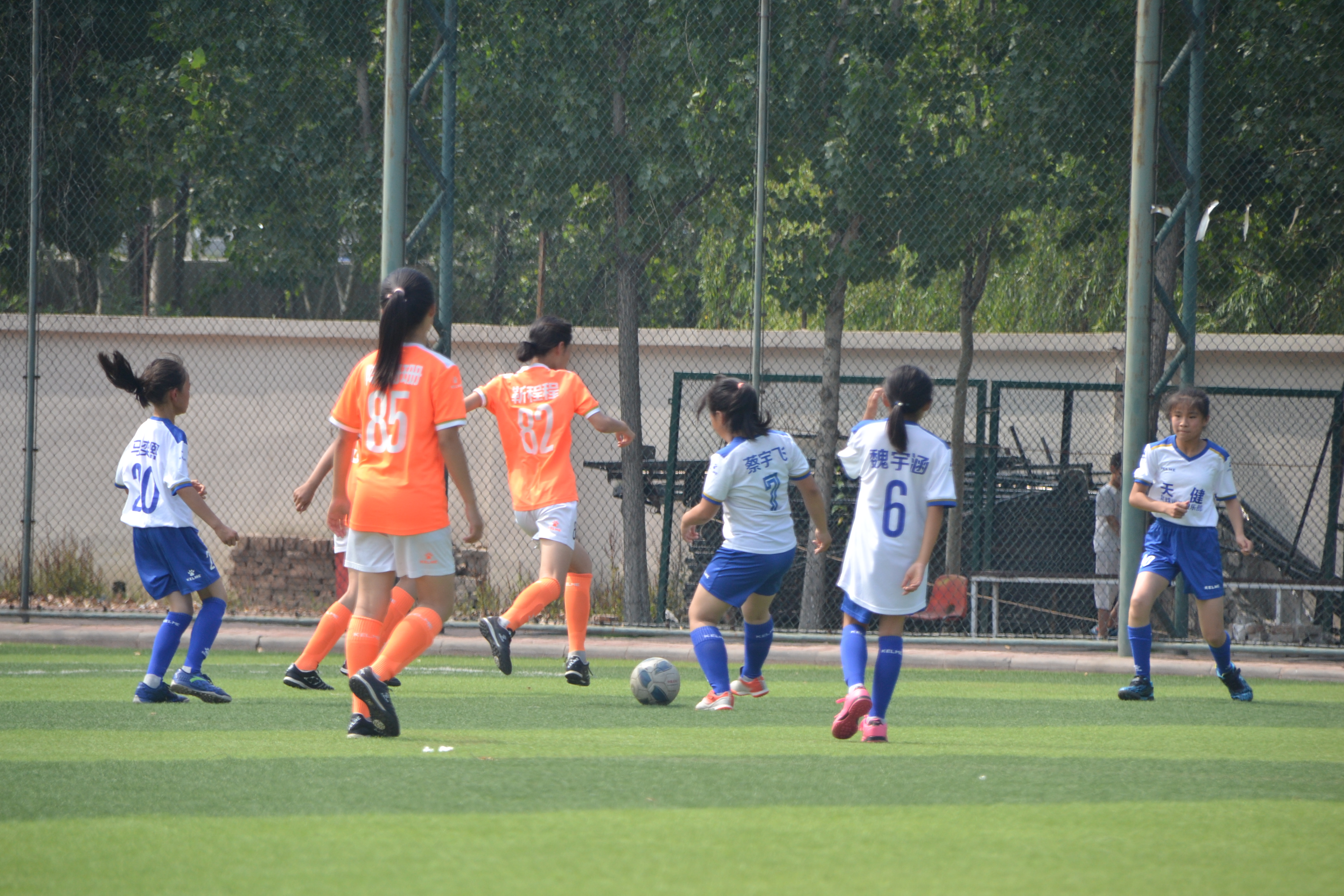 2021年天津市青少年足球联赛第七、八比赛日结束