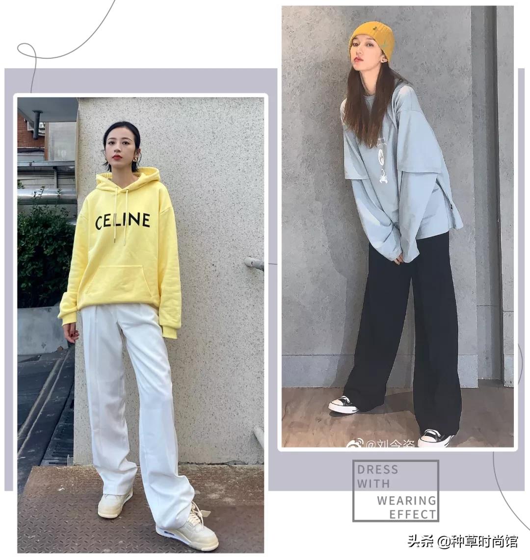 秋冬新款上新卫衣穿搭,今秋更流行卫衣裙