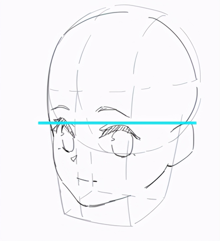 procreate写实人物起稿教程,二次元头像绘画新手教程