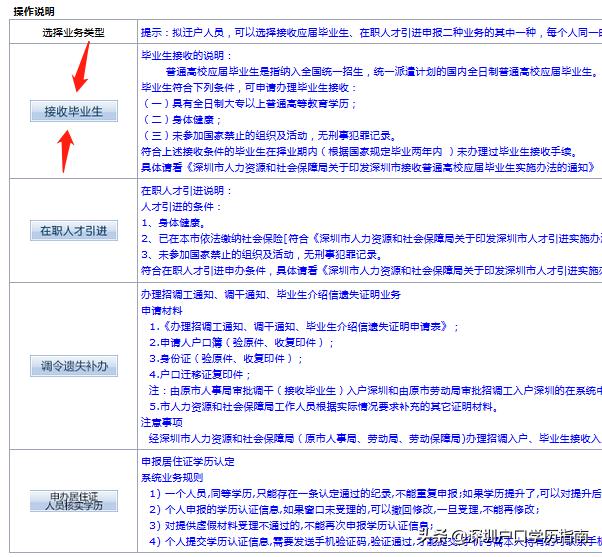 应届毕业生入户深圳,深圳人才入户流程具体操作步骤