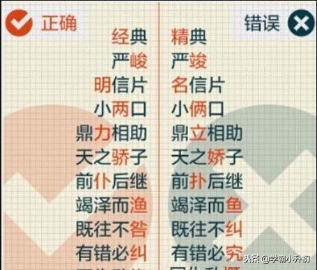 小升初总复习字词专项训练大全,小升初高频易错字归纳大全