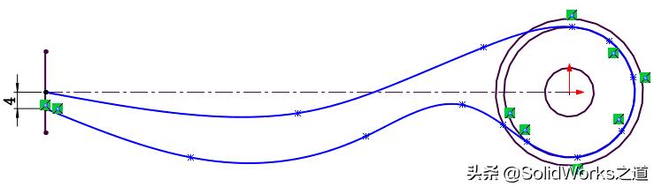 solidworks怎么把线投影在曲面上,solidworks曲面投影拉伸切除