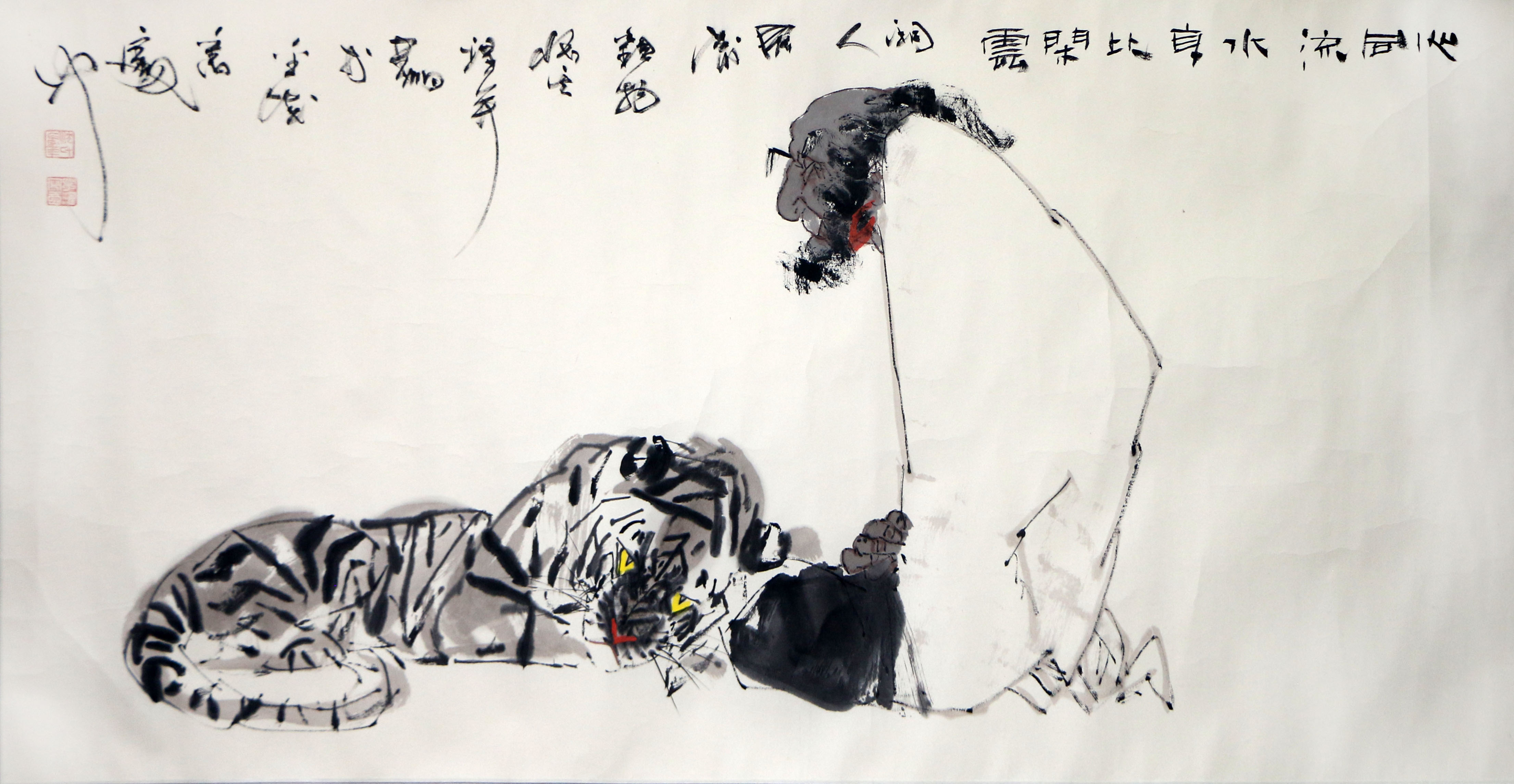 妙悟自然画禅一韵——赏读甘肃著名画家沈风涛先生作品有感