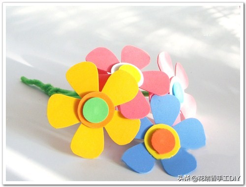 海绵纸书包手工制作大全图片,海绵纸手工制作大全创意墙贴简单