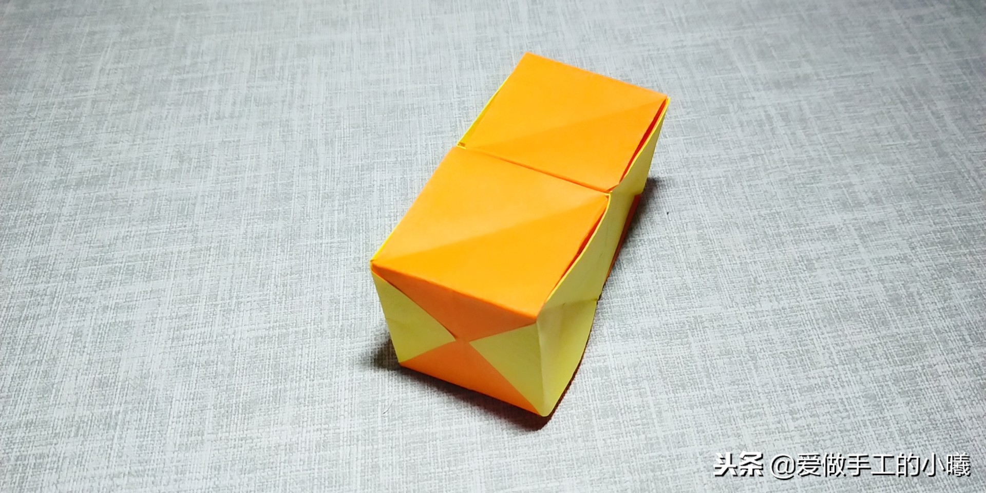 又简单又好玩的魔术盒子折纸教程,折纸魔法盒子教程