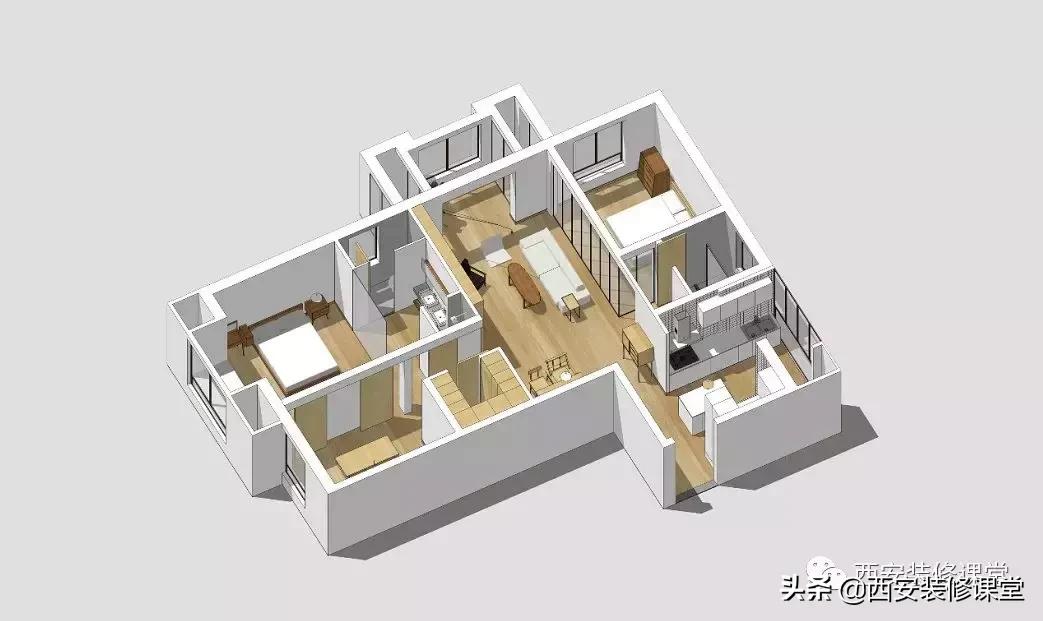 小套间装修风格,套间装修设计图纸大全