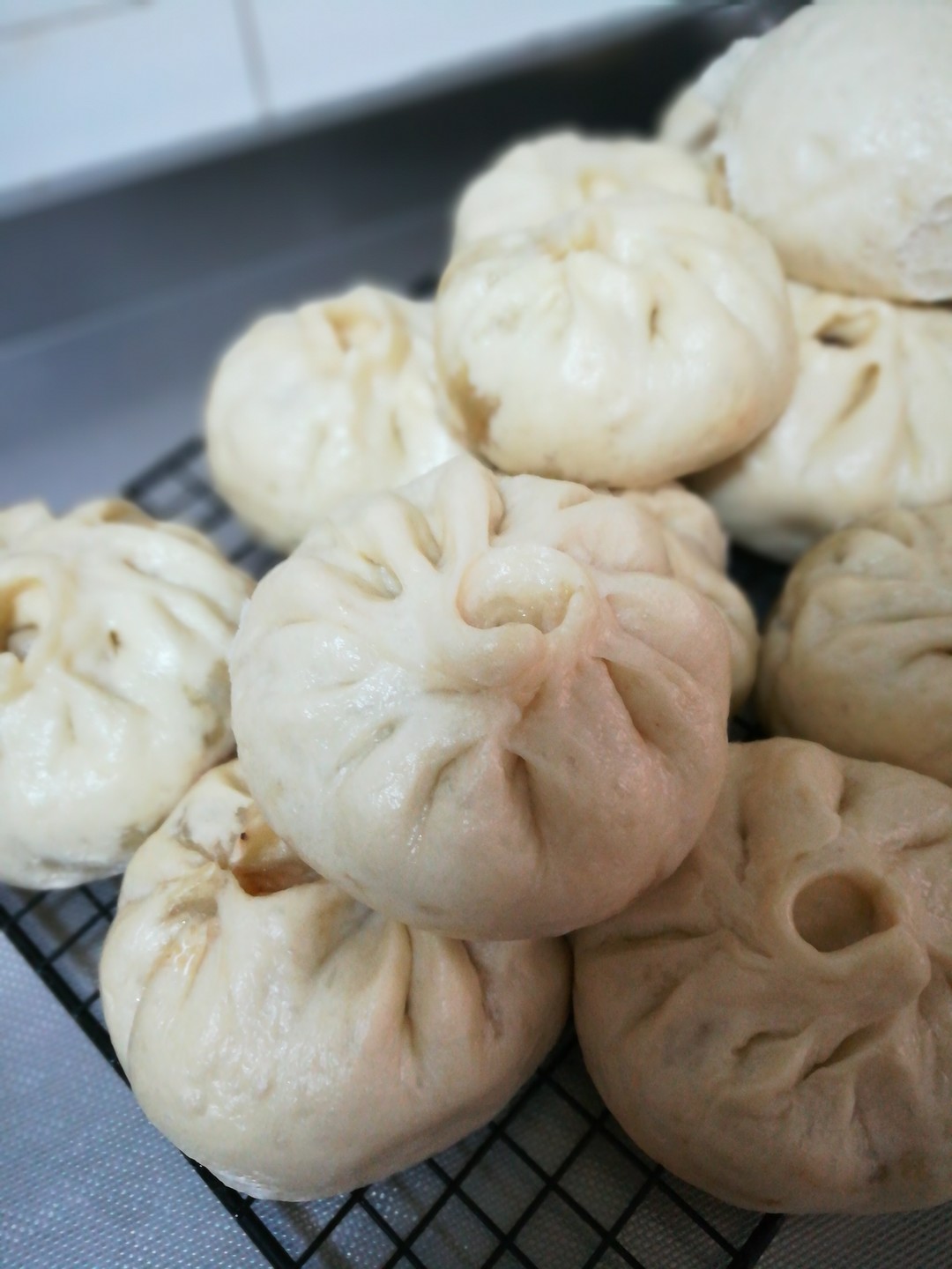 山东大包子捏法,山东大包子馅做法