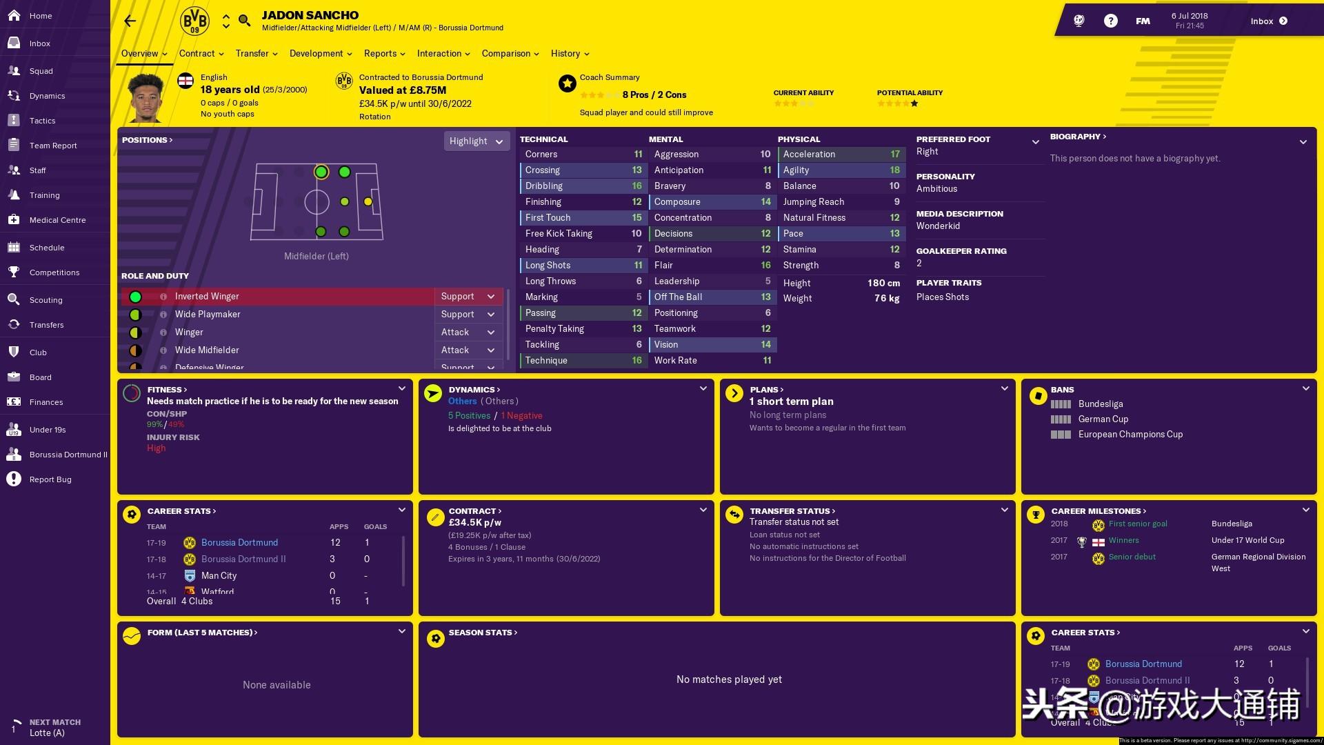 FM2019测评来袭！