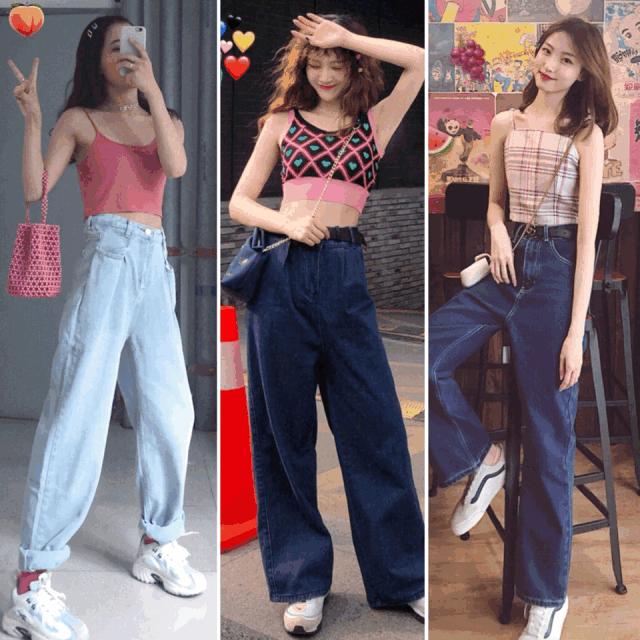 宽松老爹裤的搭配才时髦,老爹裤的搭配才时髦