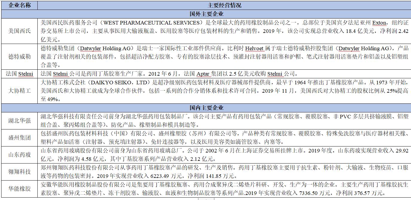 2021年药用胶塞项目投资分析报告