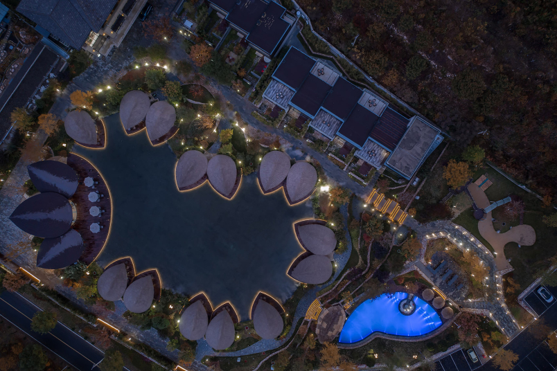 峨眉山民宿设计策划图,天津不知山乡宿