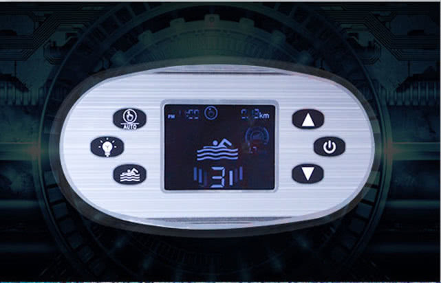 10平米智能无边际泳池,10平米智能潜水池
