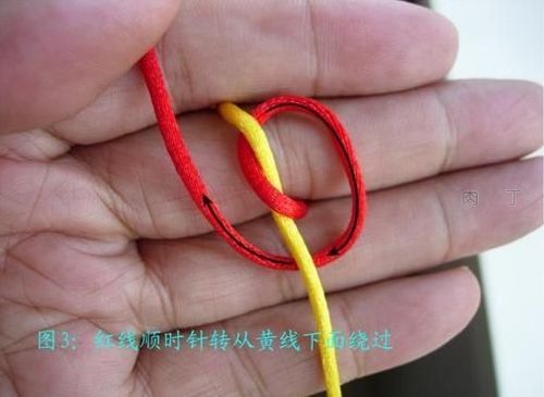 绳结编法大全中国结,中国结纽扣编法慢动作编手链