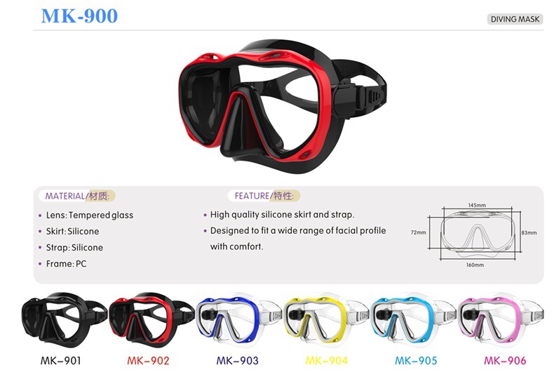 浮潜眼镜专用面罩,潜水帽潜水眼镜