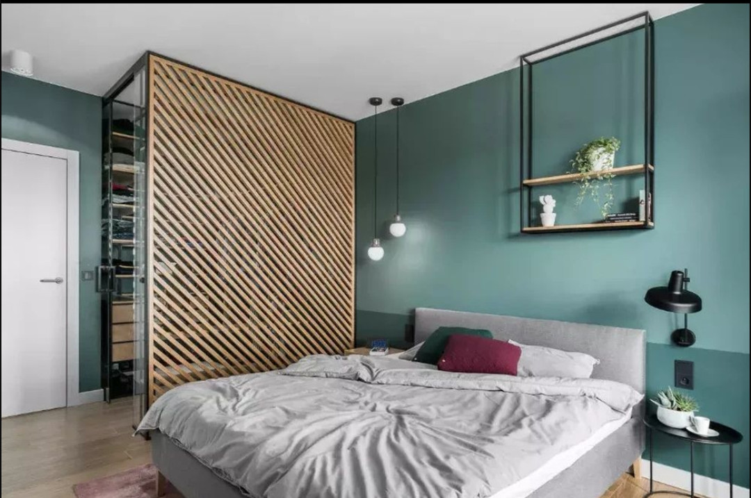 卧室隔断与推拉门一体设计,简易推拉门隔断效果图大全