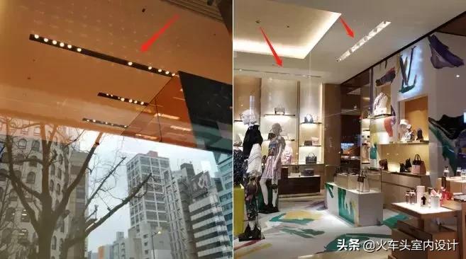 lvgucci等奢侈品门店设计,lv奢侈品店灯光设计