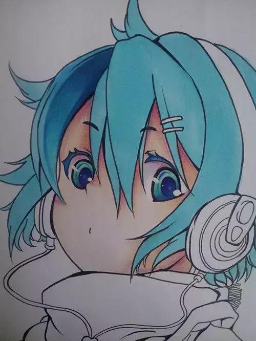 超详细马克笔教程，教你一步一步用马克笔手绘二次元教程！