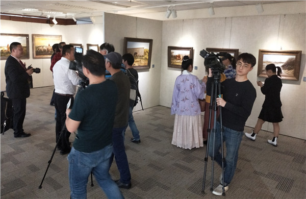 油画个展,刘亚明肖像油画个展在京举行