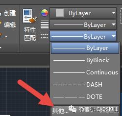 cad各种线型线宽标准,cad修改线型和颜色