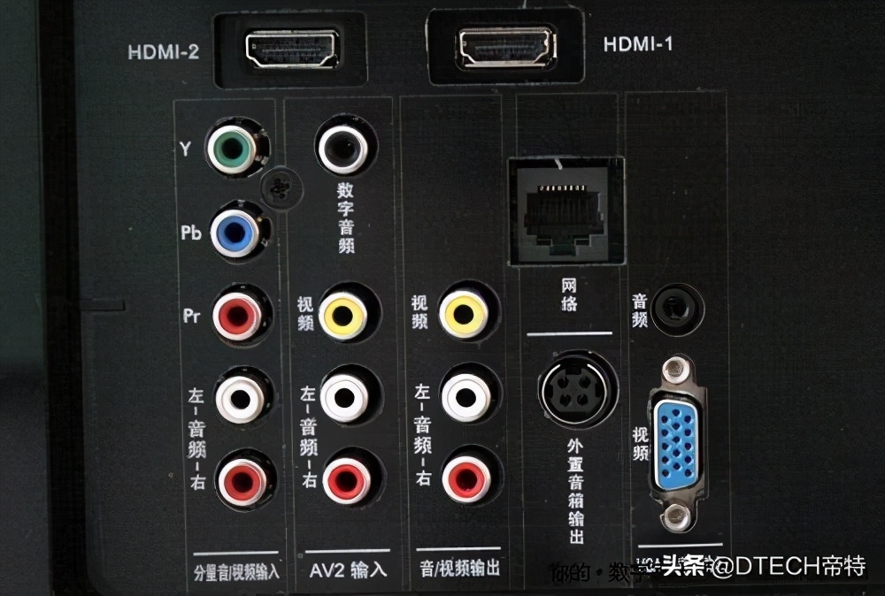 电视各种接口功能介绍,智能电视机与普通电视机区别
