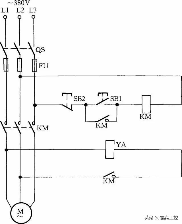 电气互锁正反转接线图,电气图纸怎么看接线图