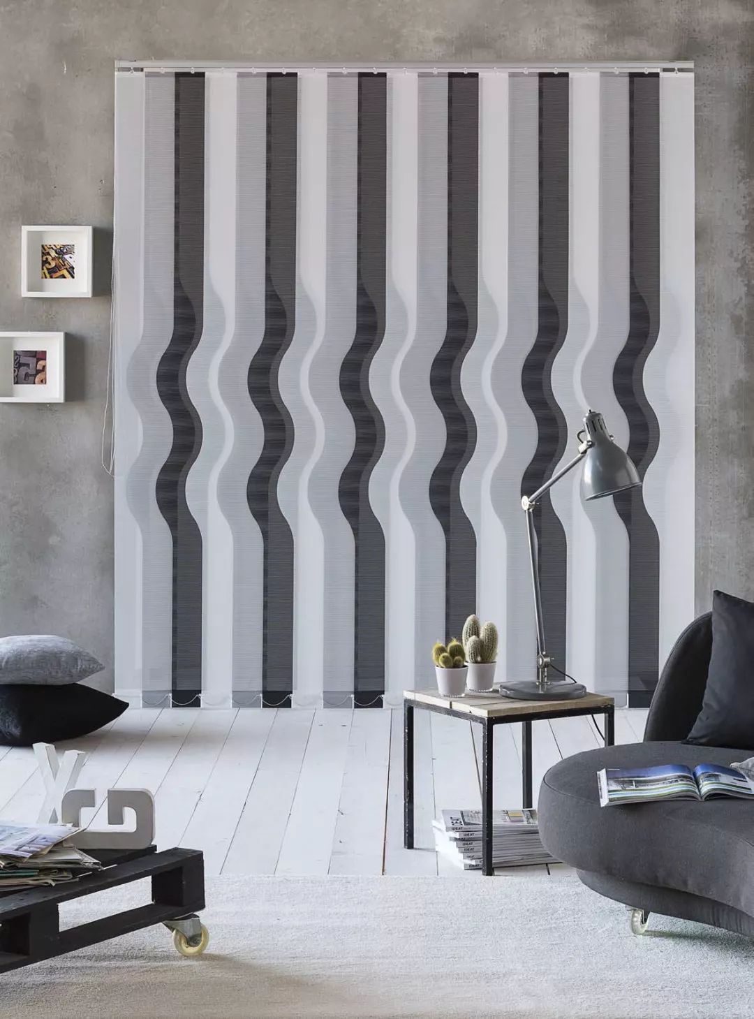 遮阳帘怎么设计,垂直帘效果图