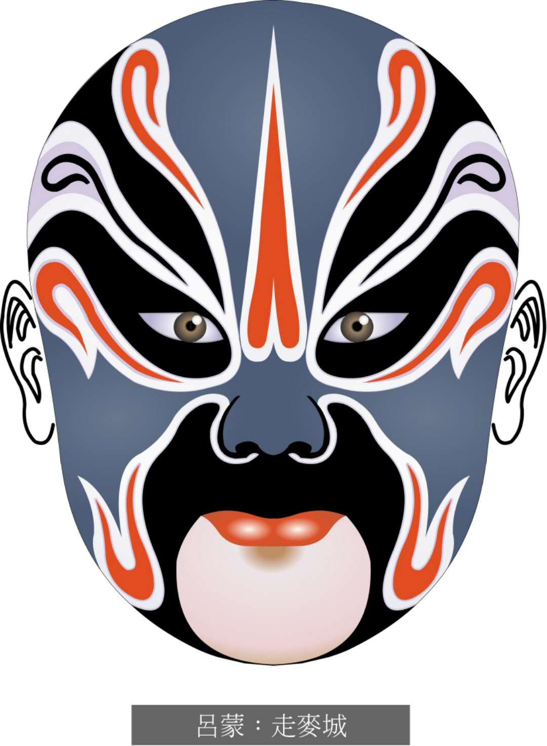 脸谱壁纸手机超清全面屏,国粹脸谱原版壁纸