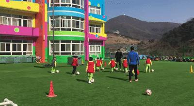 6-12岁足球训练第一堂课,足球青训0基础训练教案