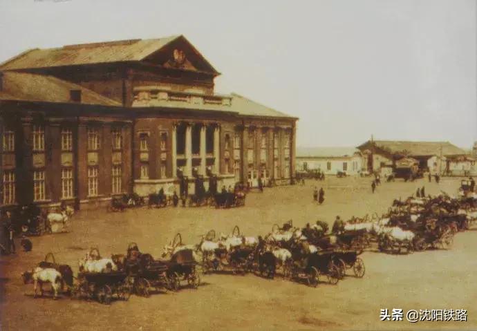 长春站百年变化,长春站老站照片