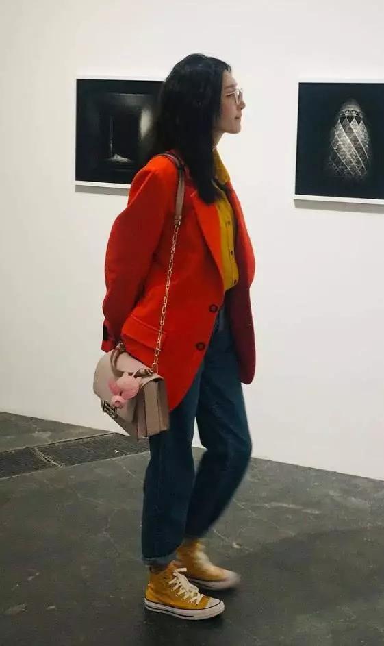 欧阳娜娜匡威穿搭冬季,欧阳娜娜匡威高帮搭配