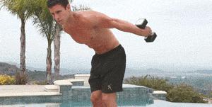 在家跟着练哑铃全身训练教程,一对哑铃练遍全身