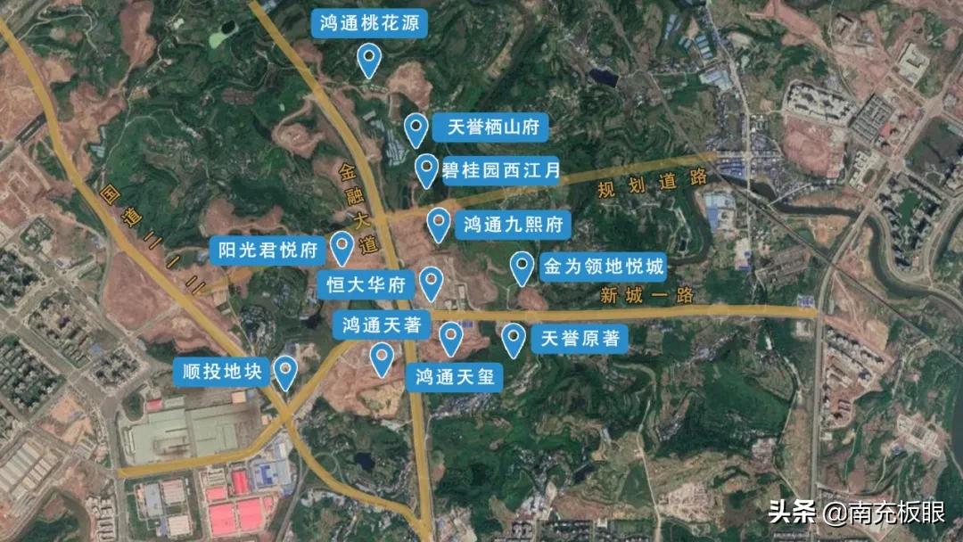 今后十年南充哪个片区的房价最高,南充富人区在哪个板块